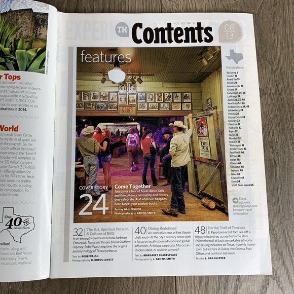 Texas Highways Magazine (2013) 11 Issues / Feb-Dec - Picture 15 of 16